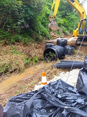 能登半島地震　ポリエチレン管